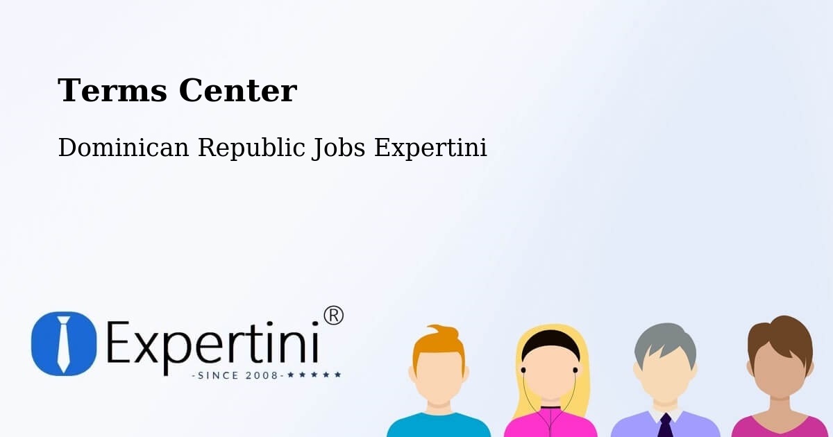 Terms of Service – Postrer Río - Dominican Republic Jobs Expertini